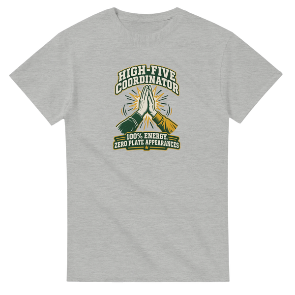 High-Five Coordinator baseball t-shirt by Moonshot Tees