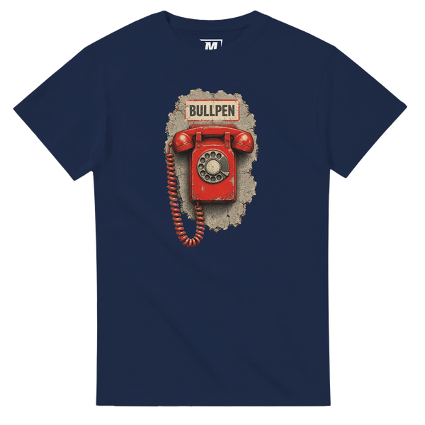 Bullpen Call baseball t-shirt by Moonshot Tees