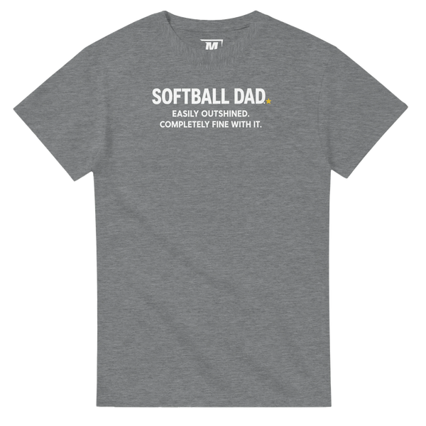 Softball Dad t-shirt by Moonshot Tees