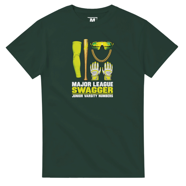 Major League Swagger baseball t-shirt by Moonshot Tees