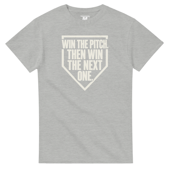 Win the Pitch baseball t-shirt by Moonshot Tees
