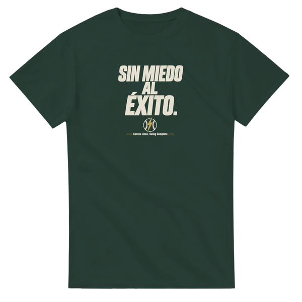 Sin Miedo al Éxito baseball t-shirt by Moonshot Tees