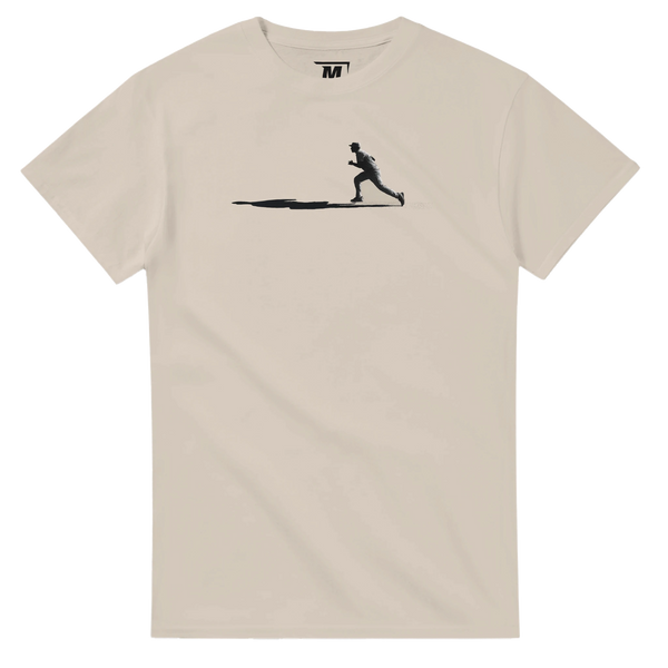 Shadow Runner baseball t-shirt by Moonshot Tees